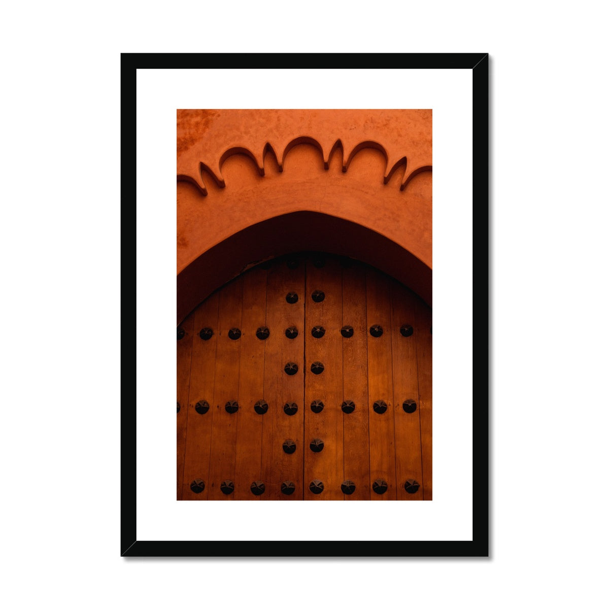 Antique Arabesque Door