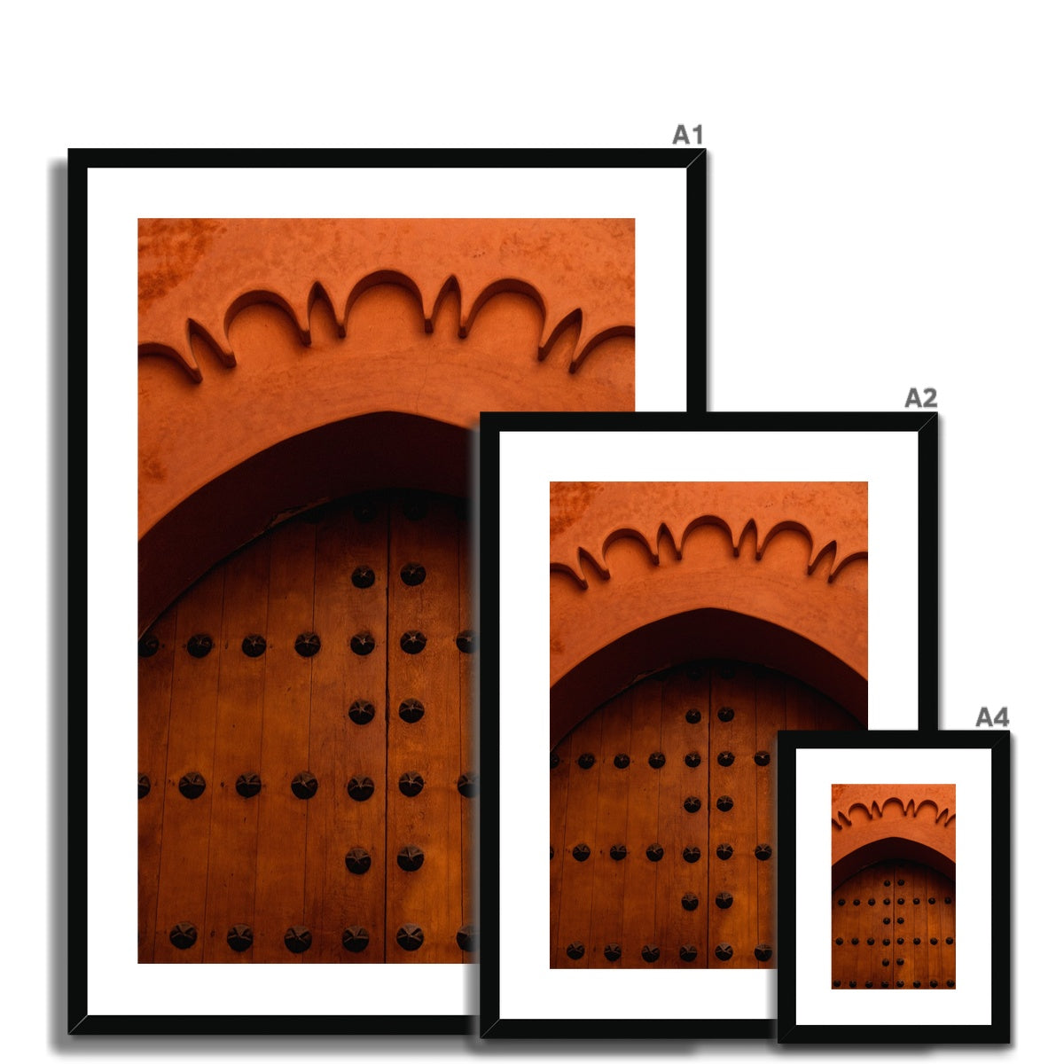 Antique Arabesque Door