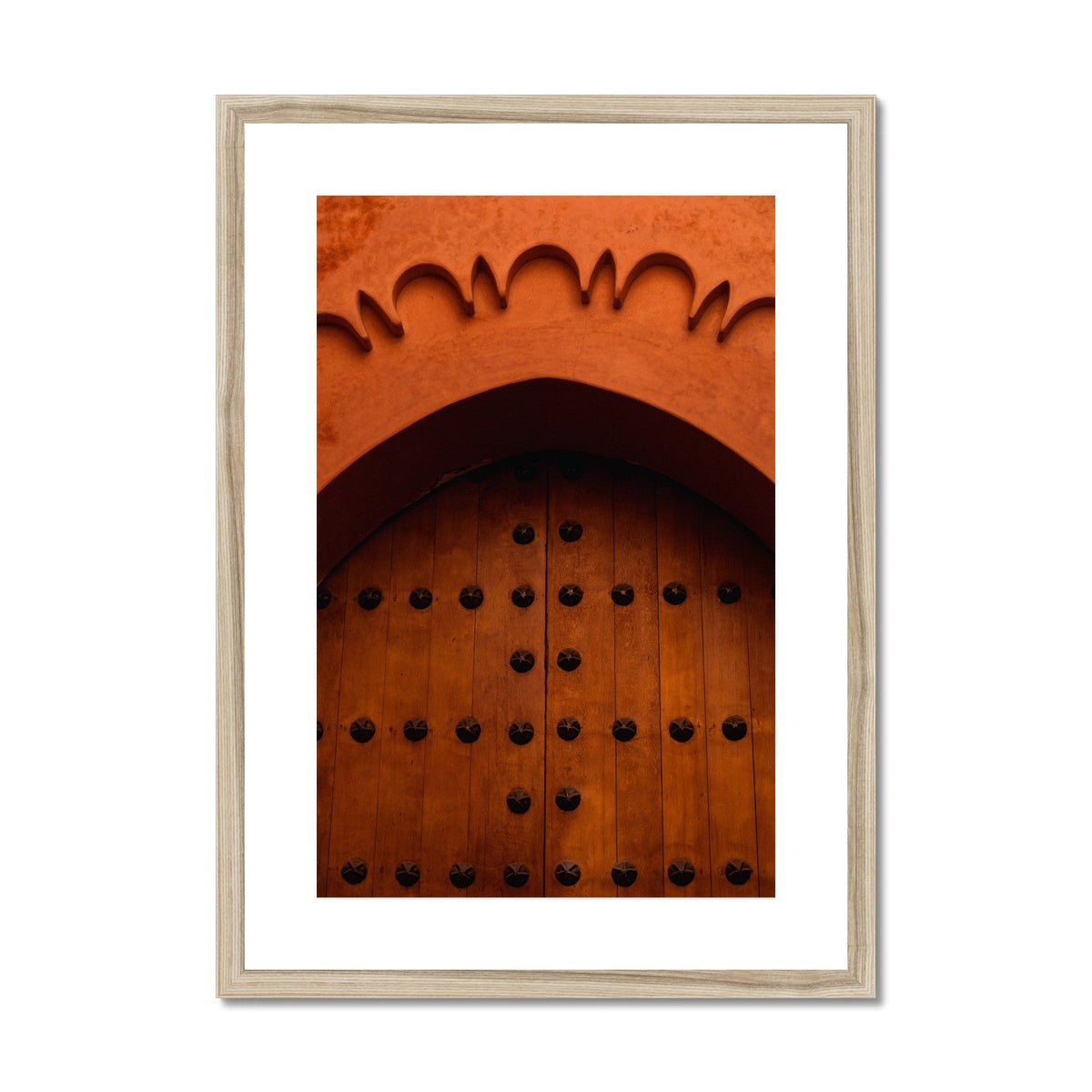 Antique Arabesque Door