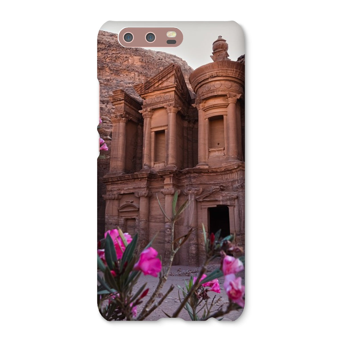 Ad Deir in Bloom Petra Snap Phone Case