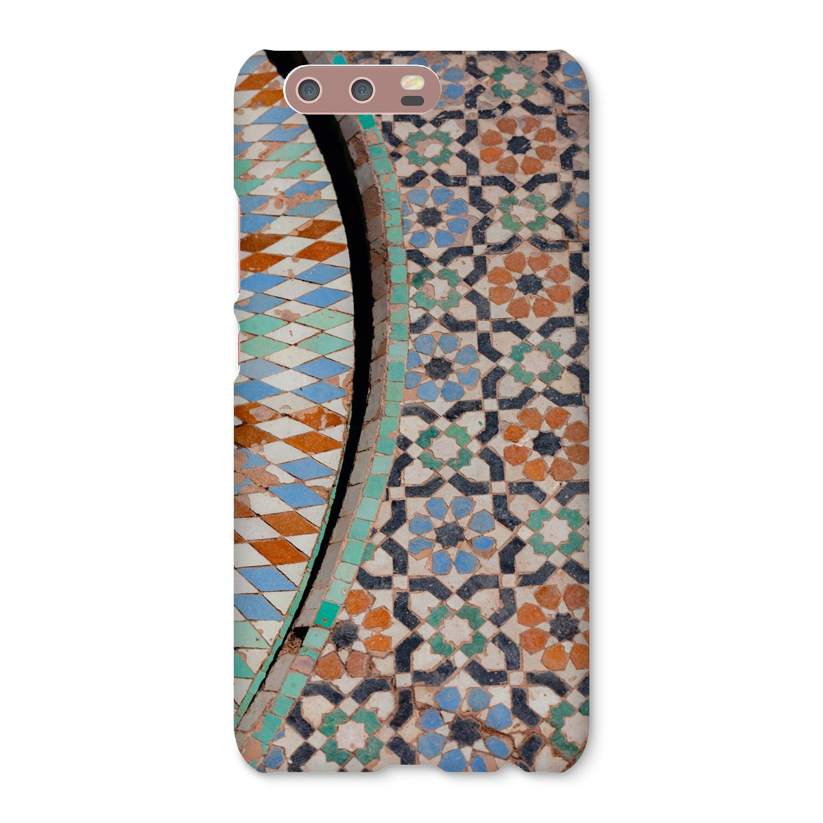 Antique Zellige Floor Snap Phone Case