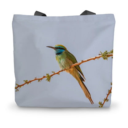 Arabian Green Bea-Eater  Canvas Tote Bag