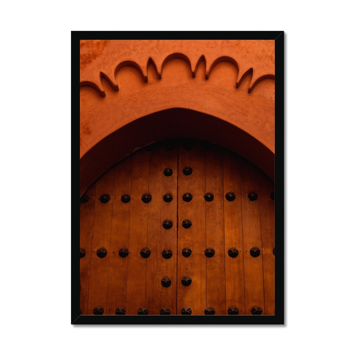 Antique Arabesque Door