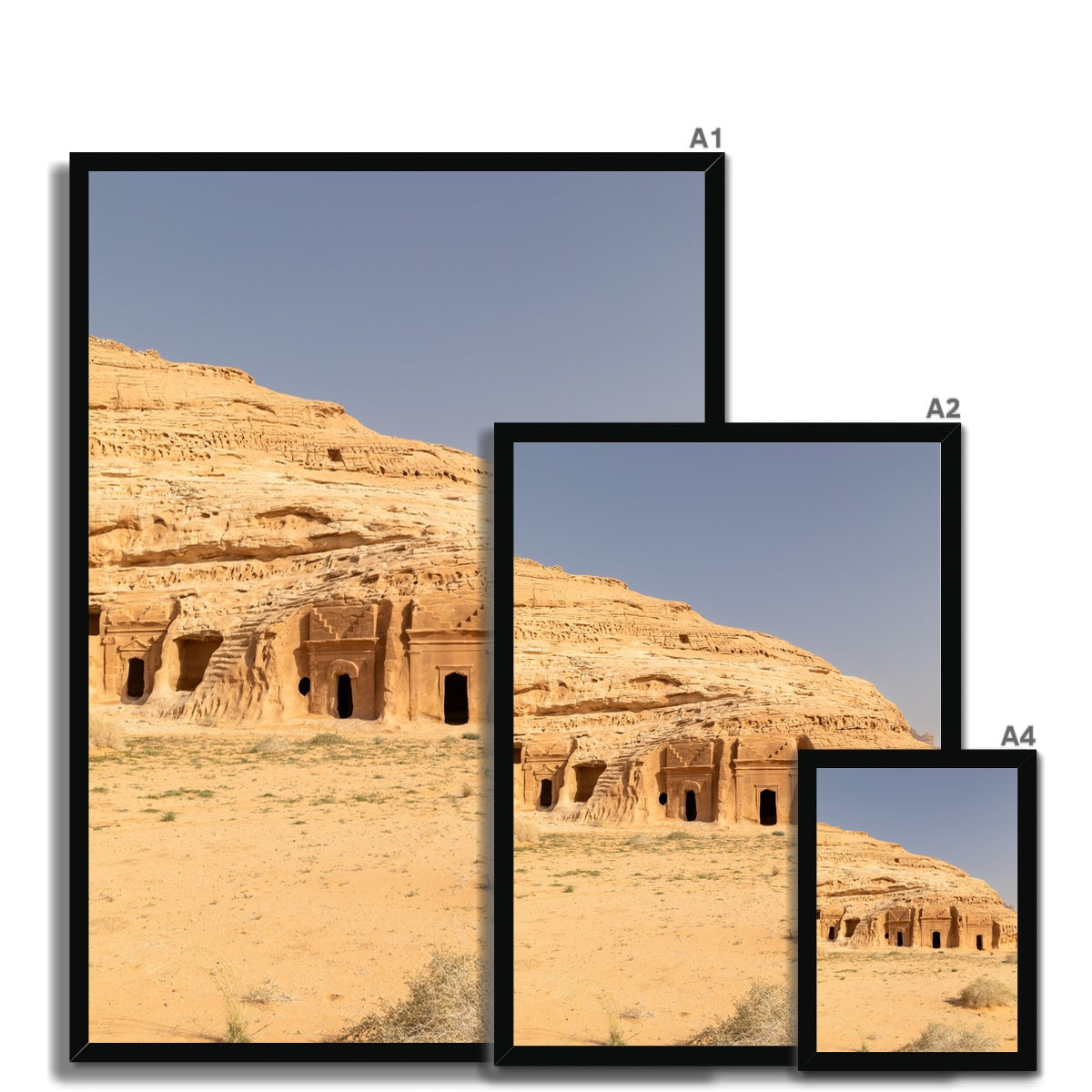 Hegra AlUla I Framed Print