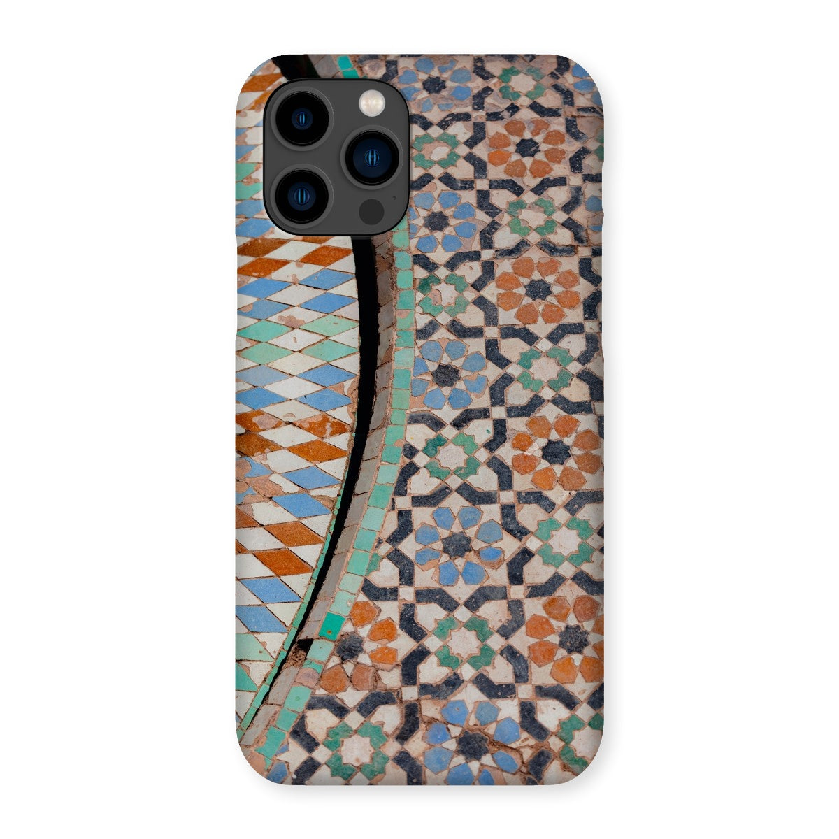 Antique Zellige Floor Snap Phone Case