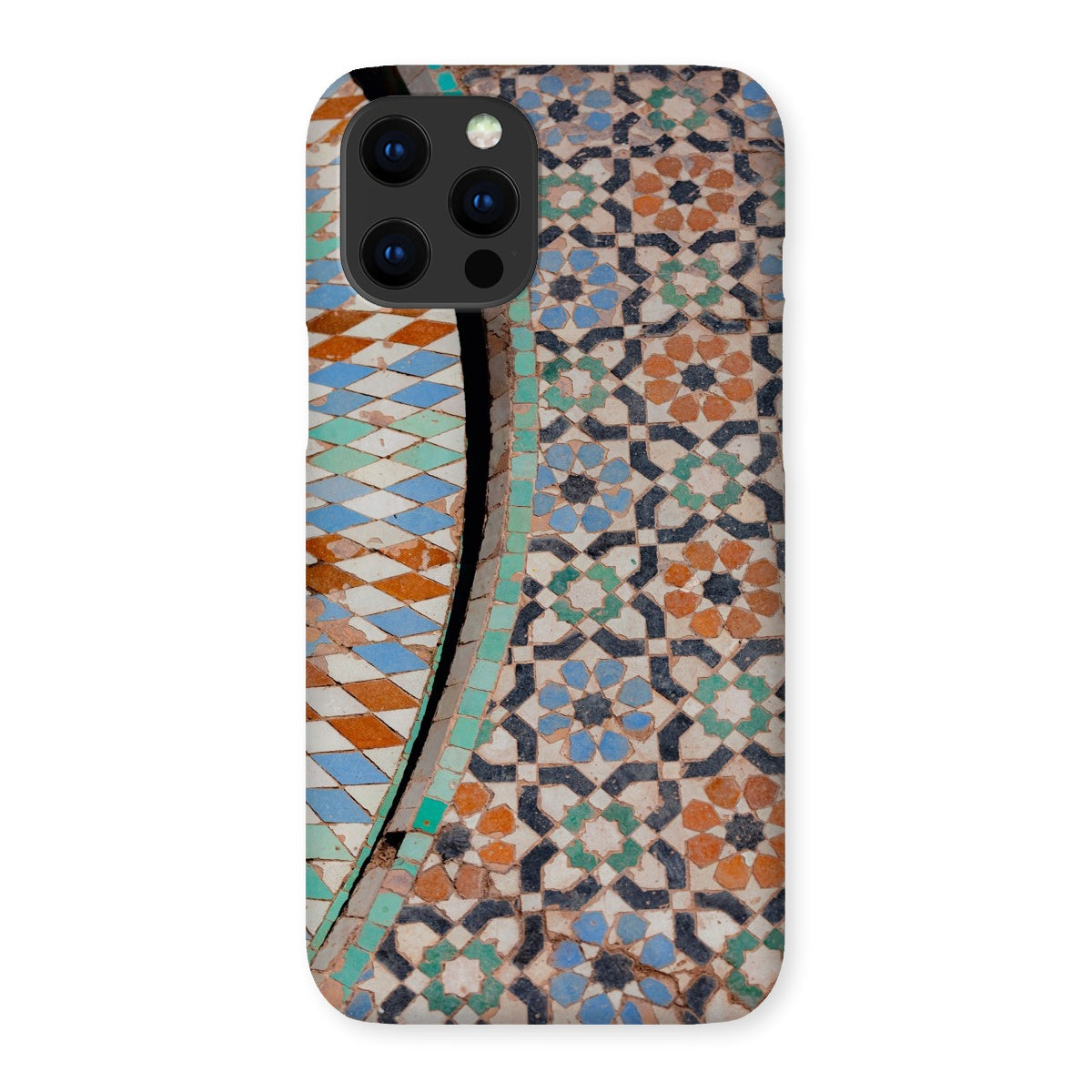 Antique Zellige Floor Snap Phone Case