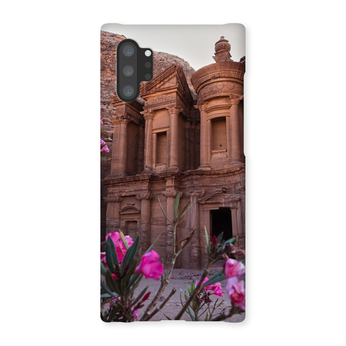 Ad Deir in Bloom Petra Snap Phone Case