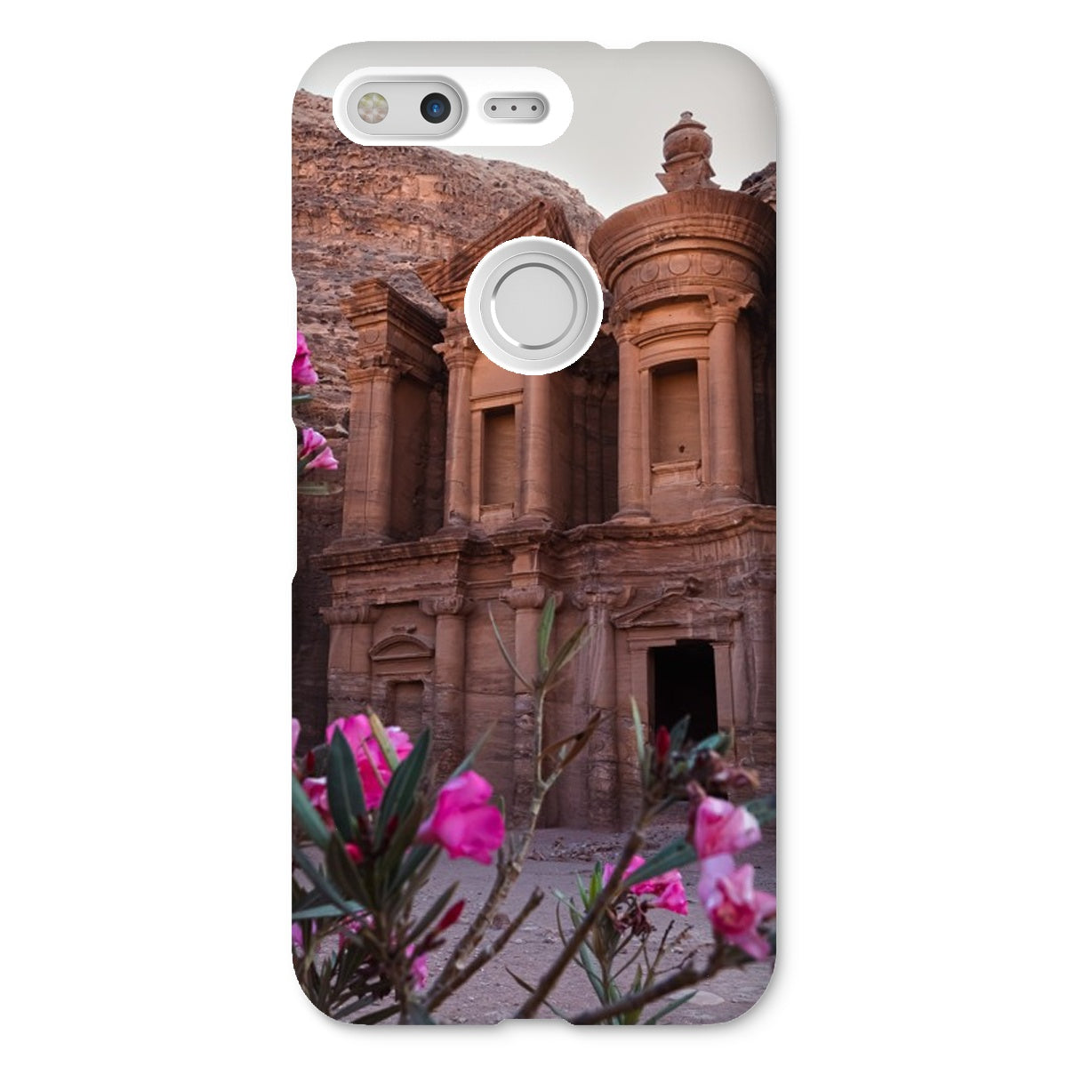 Ad Deir in Bloom Petra Snap Phone Case