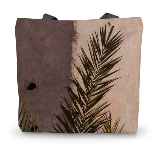 Marrakech City Wall Canvas Tote Bag