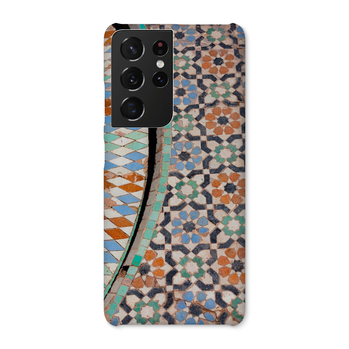 Antique Zellige Floor Snap Phone Case