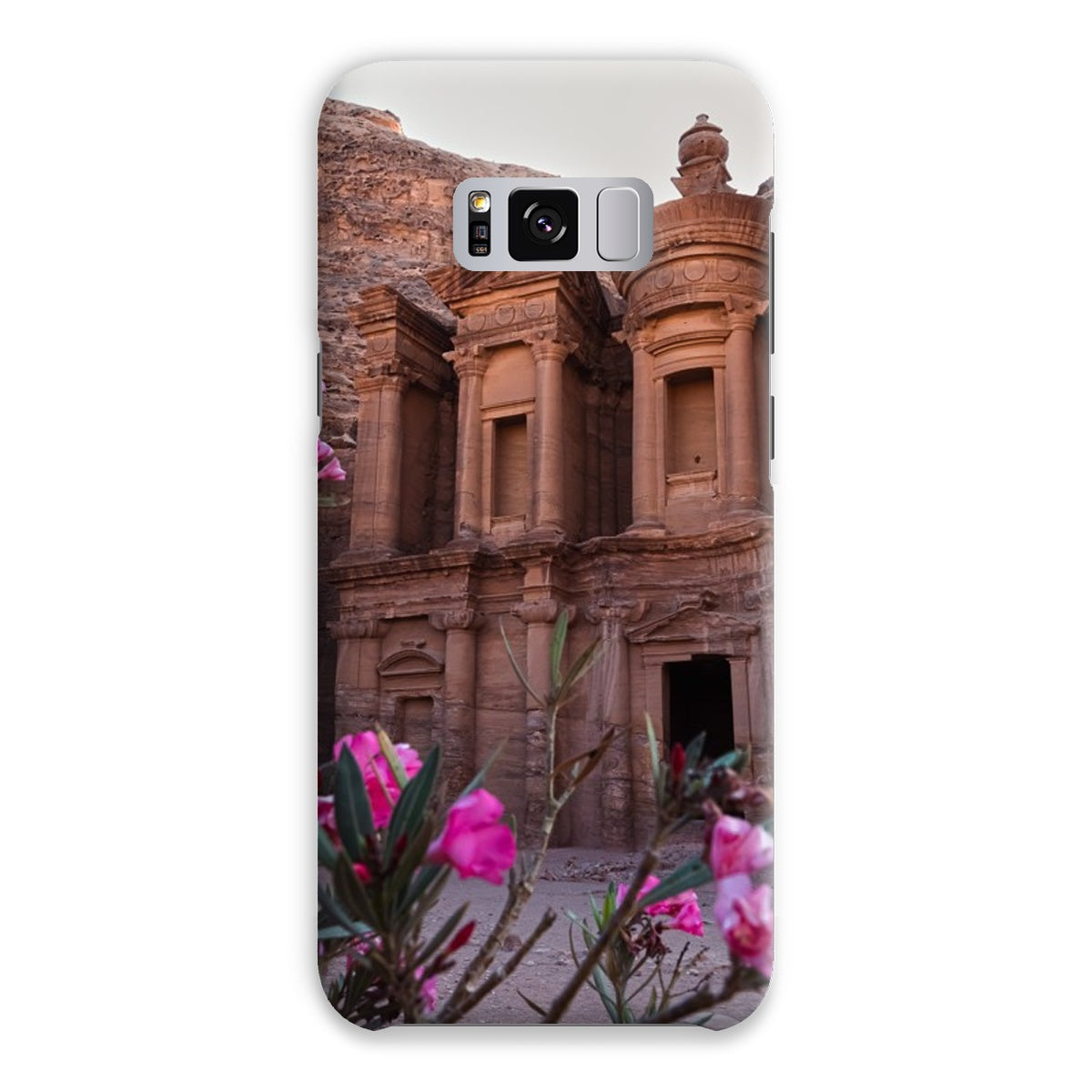 Ad Deir in Bloom Petra Snap Phone Case