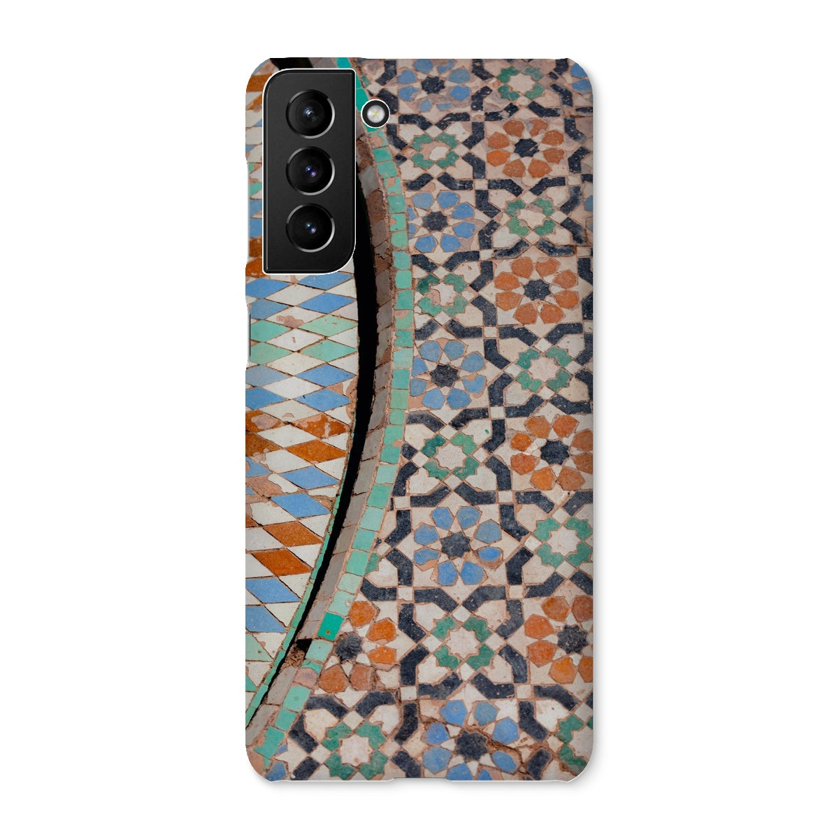 Antique Zellige Floor Snap Phone Case