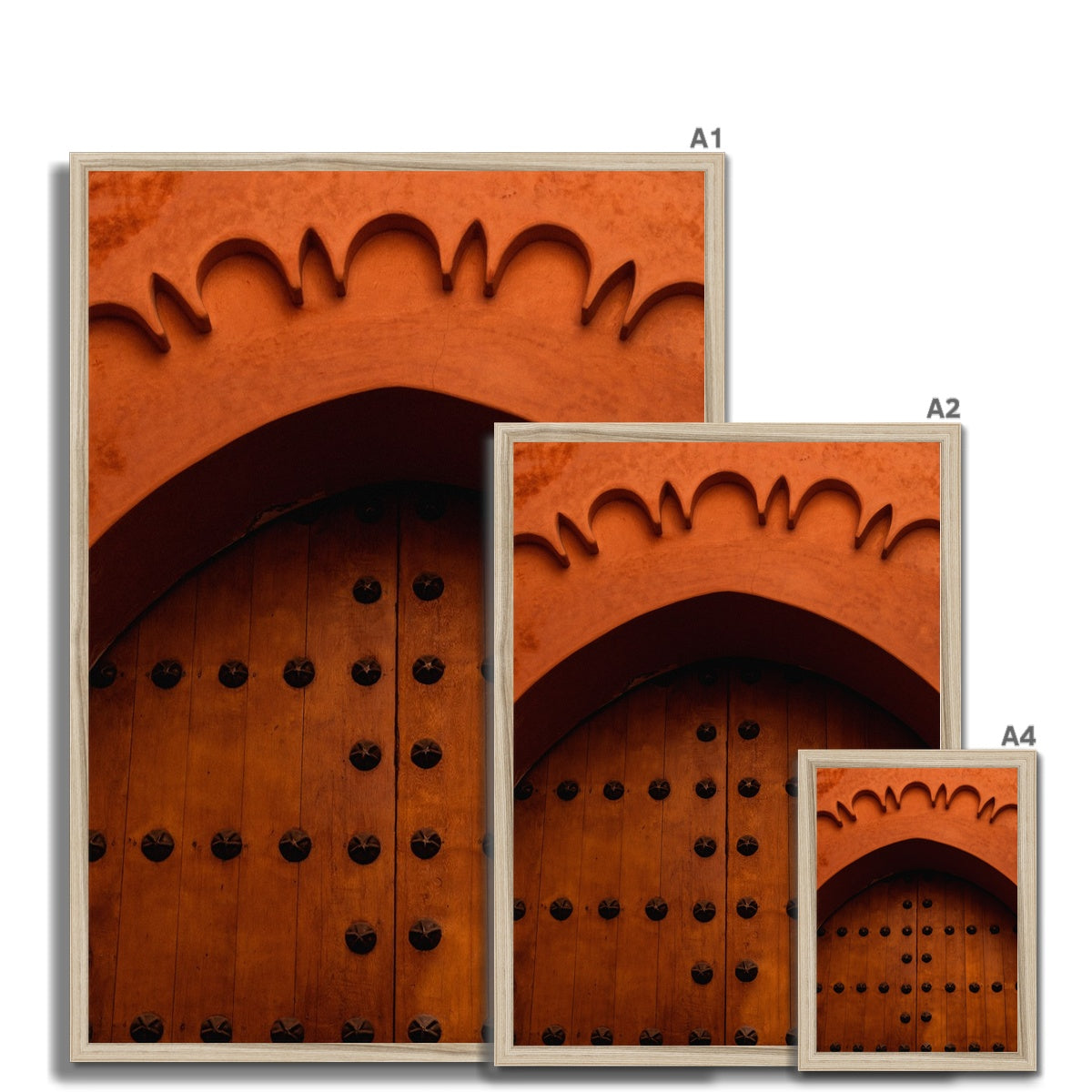 Antique Arabesque Door