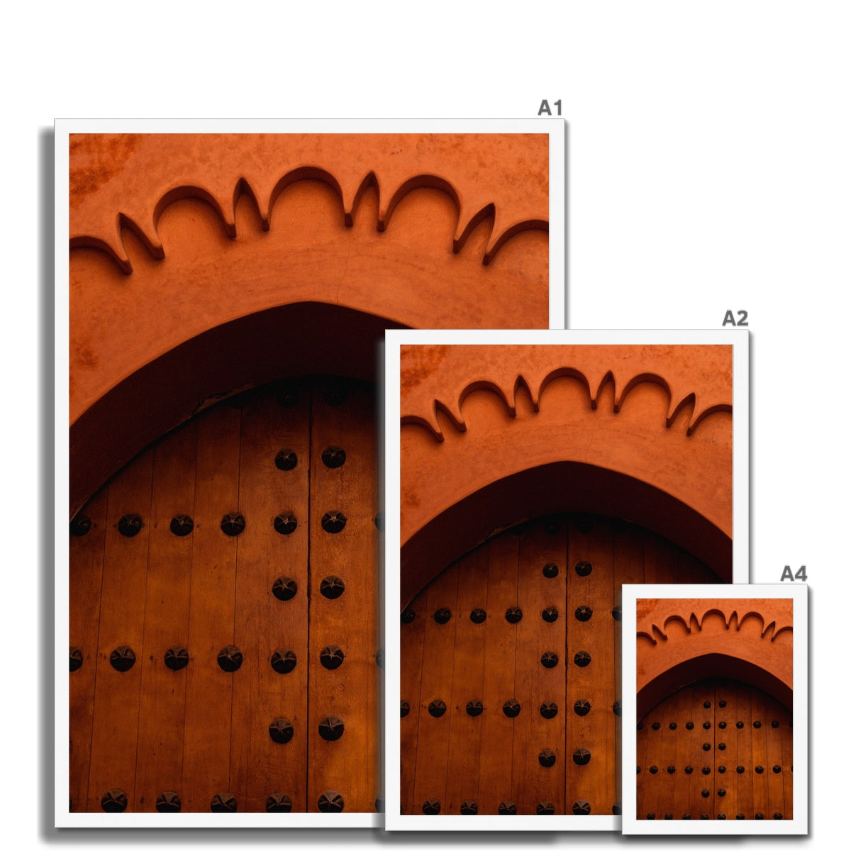 Antique Arabesque Door