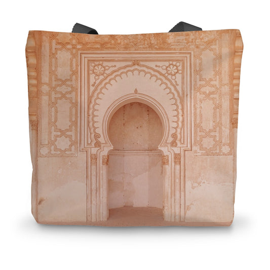 Tinmal Mosque Mihrab Canvas Tote Bag