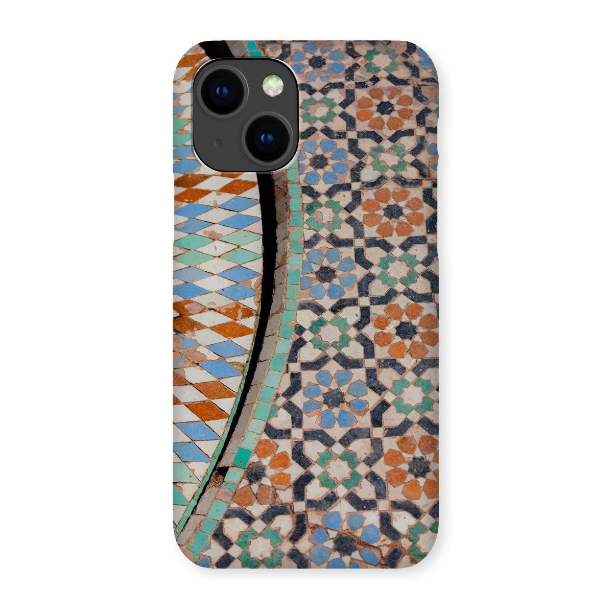 Antique Zellige Floor Snap Phone Case