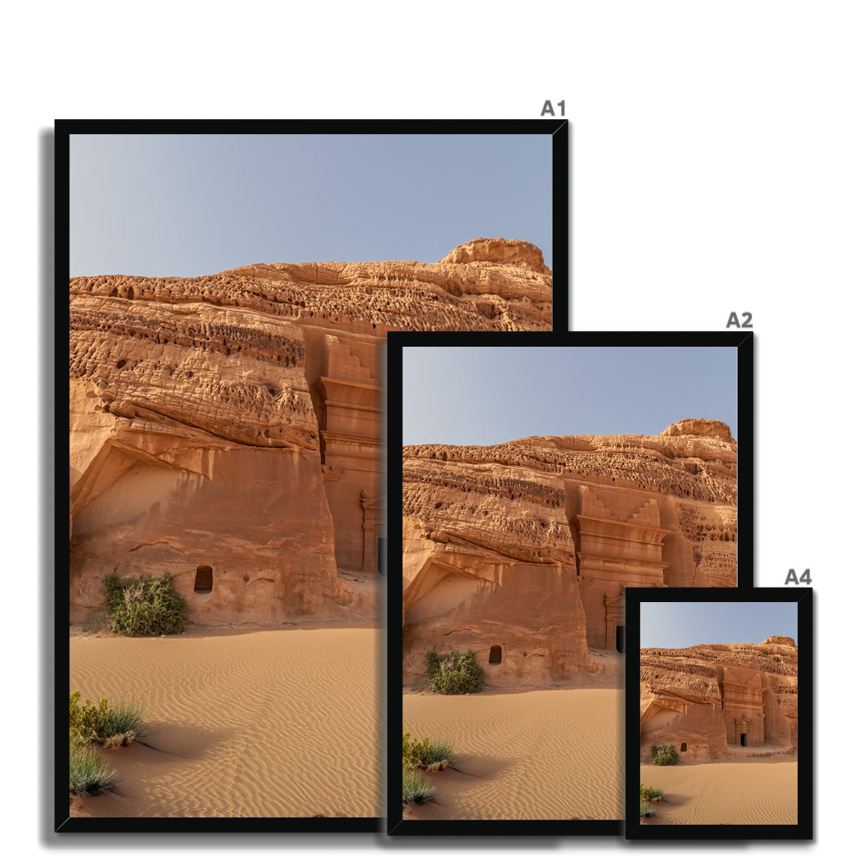 Hegra | AlUla Collection Framed Print