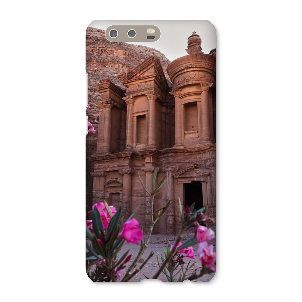 Ad Deir in Bloom Petra Snap Phone Case