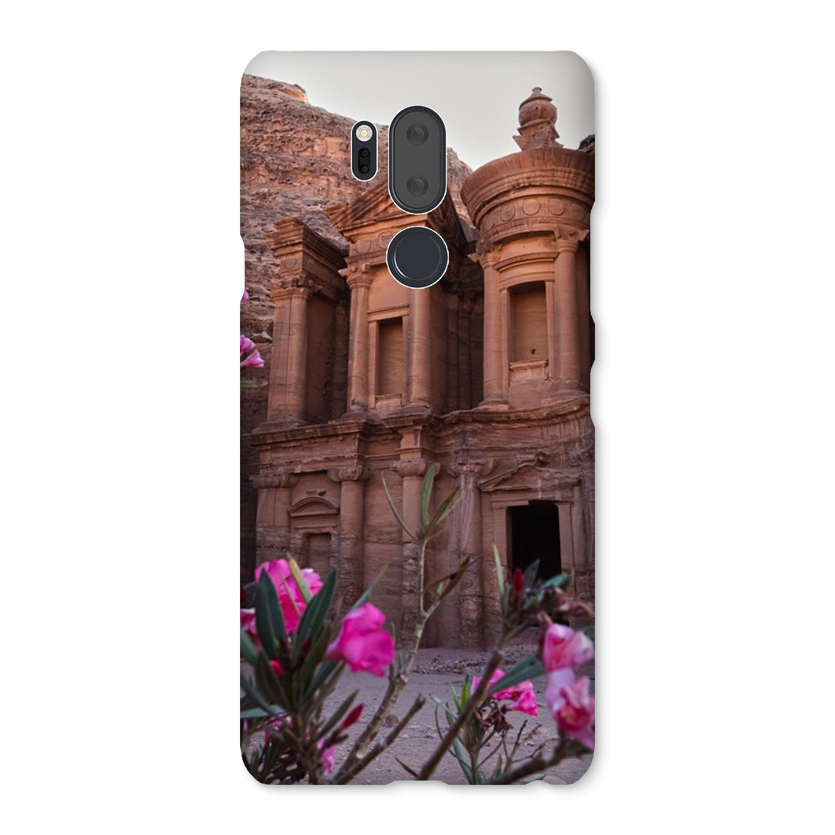 Ad Deir in Bloom Petra Snap Phone Case