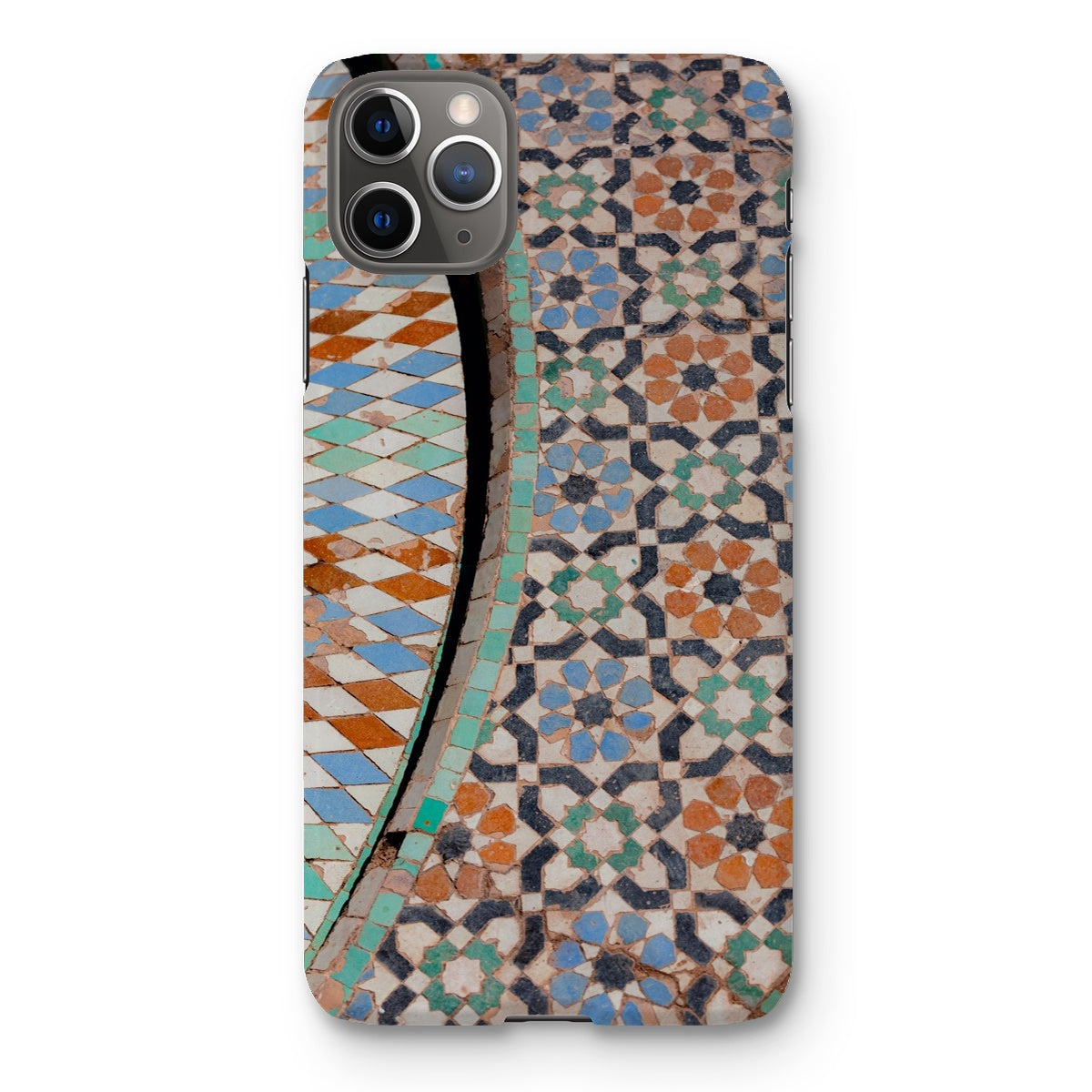 Antique Zellige Floor Snap Phone Case