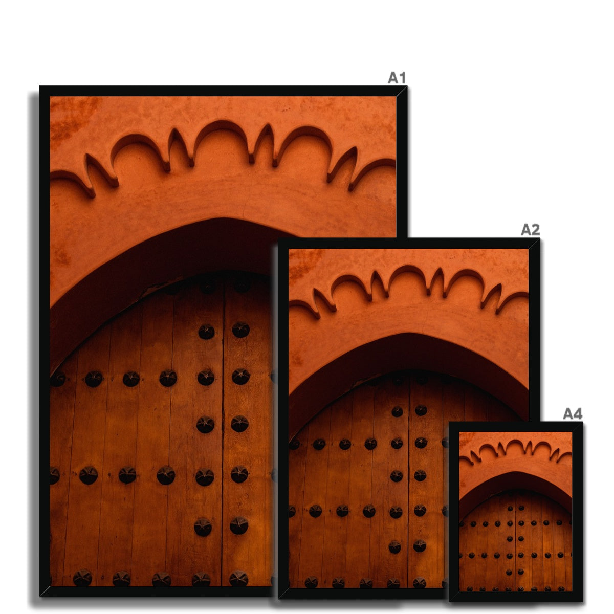 Antique Arabesque Door