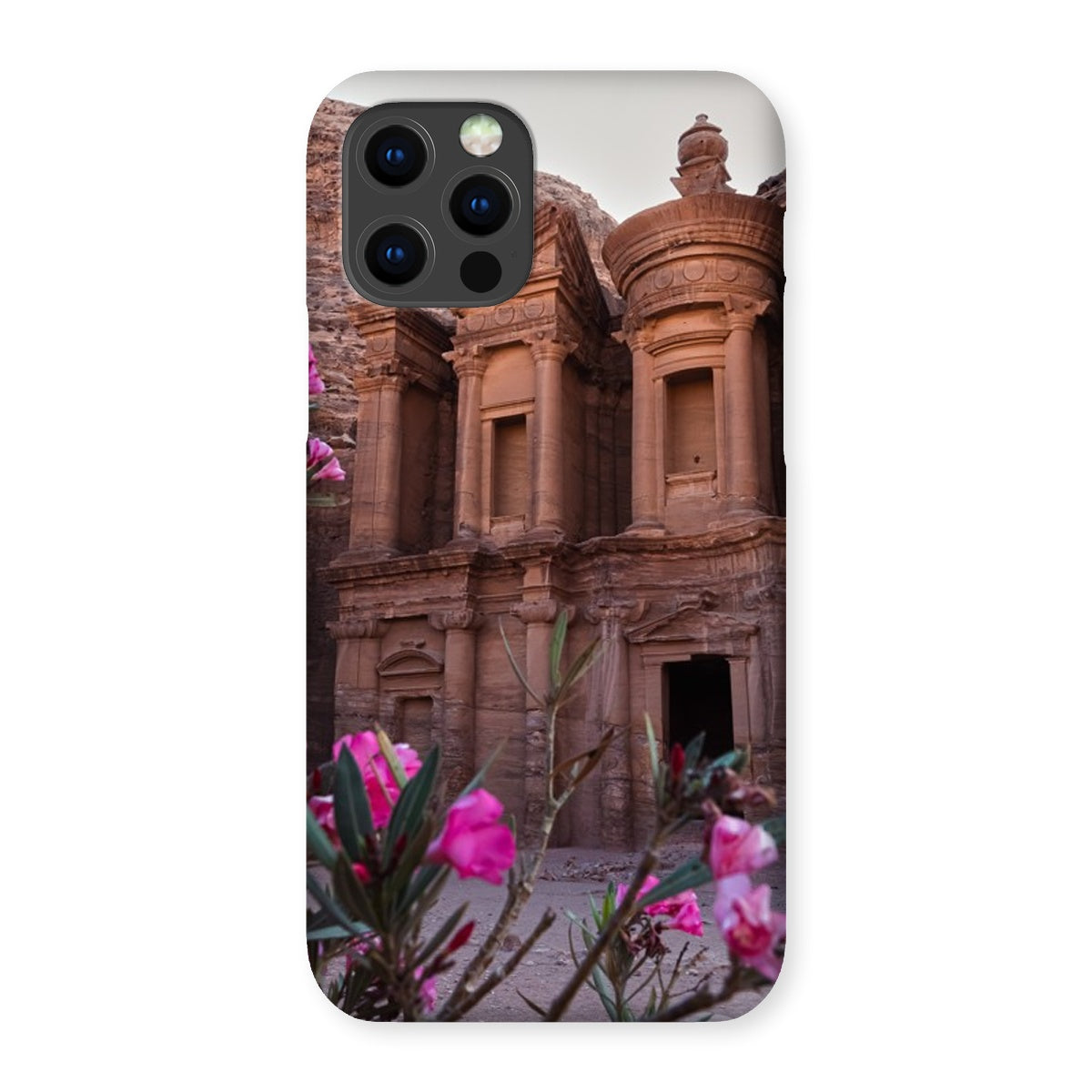 Ad Deir in Bloom Petra Snap Phone Case