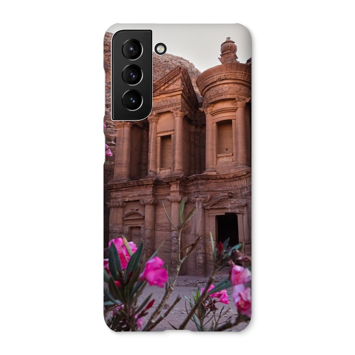 Ad Deir in Bloom Petra Snap Phone Case