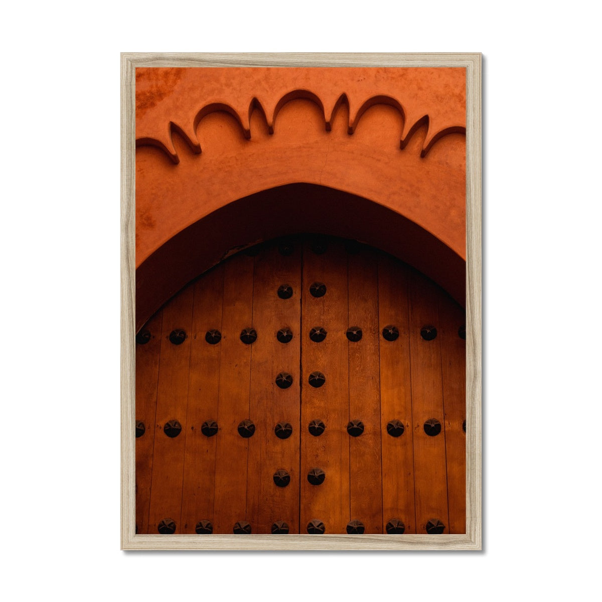 Antique Arabesque Door